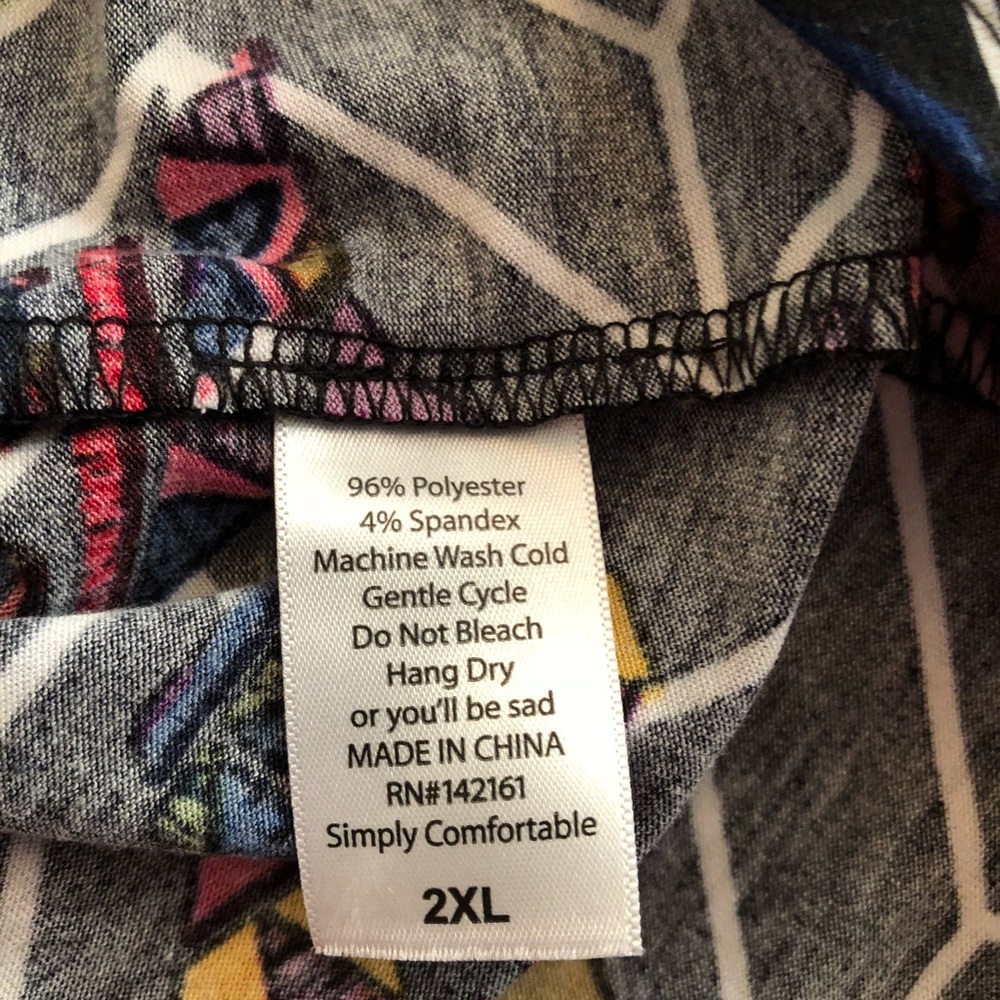 Lularoe Randy 2XL - Picture 5 of 5